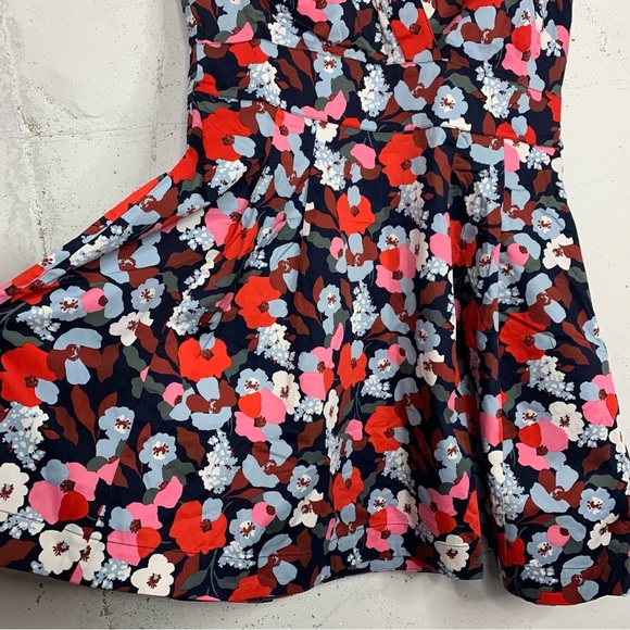 Boden Clemmie Floral Fit & Flare Dress Size 10 Petite NWT - Picture 5 of 9